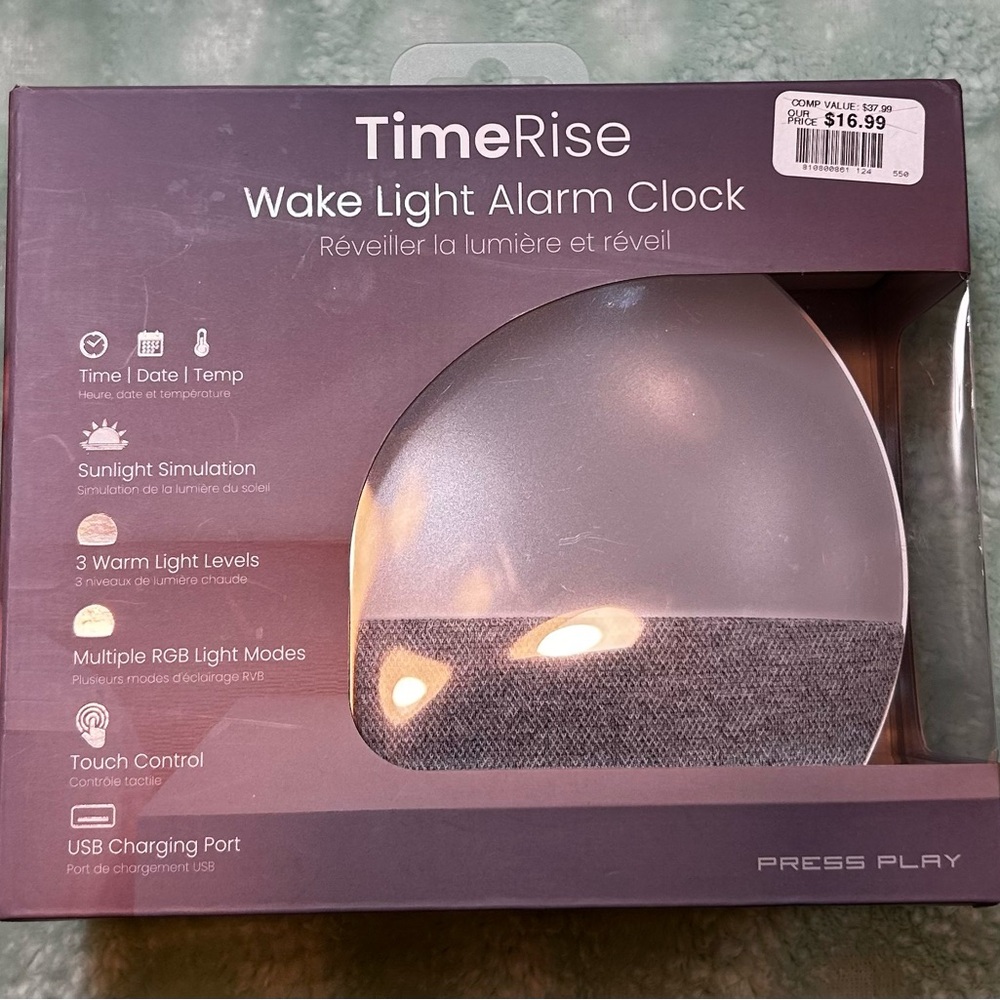 TimeRise Wake Light Alarm Clock